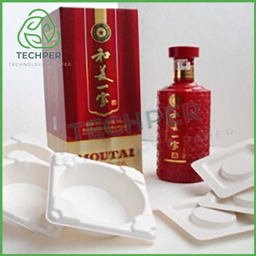 Khay giấy đựng rượu