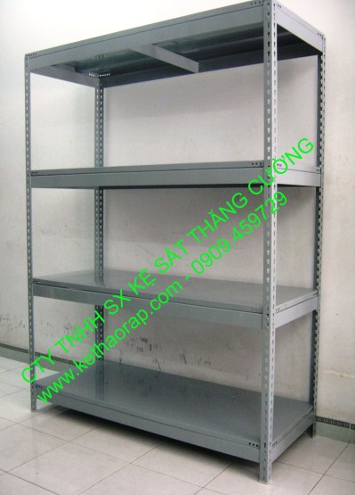 Kệ sắt V lỗ đa năng