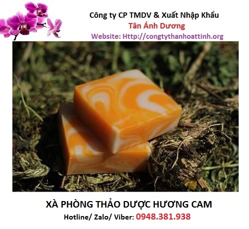 Xà phòng thảo dược hương cam