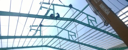 Xây dựng nhà thép tiền chế