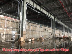 Xây dựng nhà máy Vinfast