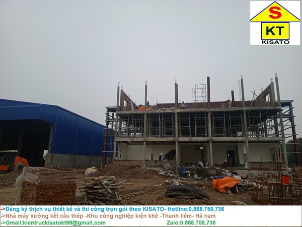 Xây dựng nhà xưởng, kết cấu thép