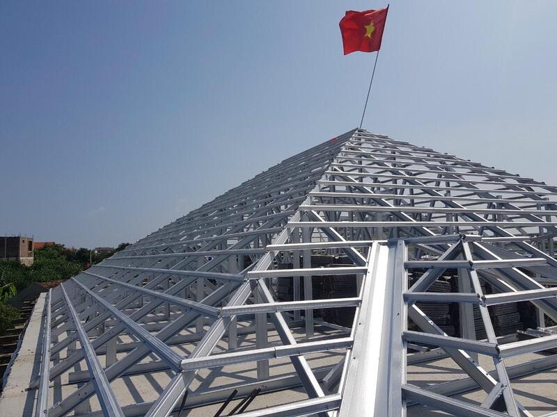 Xây dựng nhà xưởng khung kèo thép