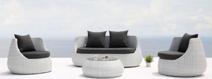Đồ ngoại thất nhựa giả mây