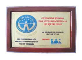 Vàng hàng Việt Nam phù hợp tiêu chuẩn