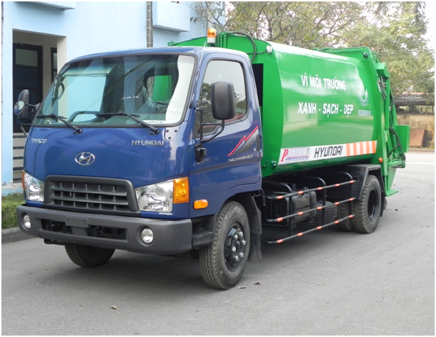 Xe cuốn ép Thaco Hyundai