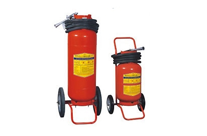 Xe đẩy chữa cháy bột