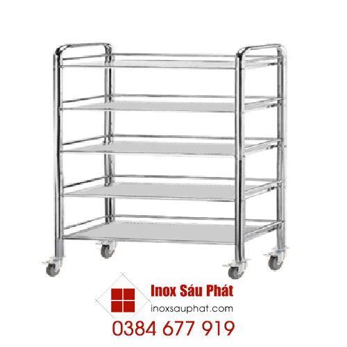 Xe đẩy inox