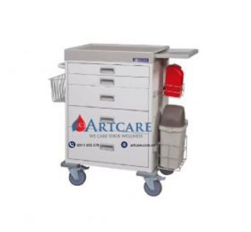 Xe đẩy lưu trữ y dụng cụ đa năng