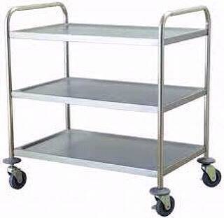 Xe đẩy inox