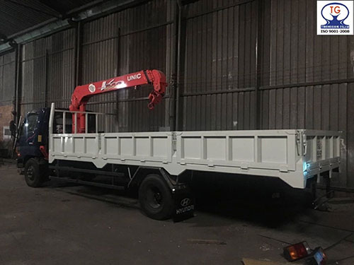 Xe cẩu Hyundai 7 tấn