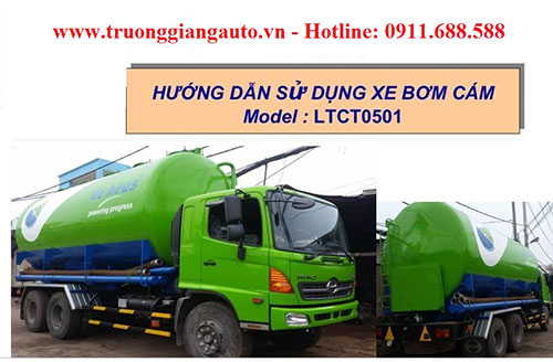 Xe bồn chở cám Hino