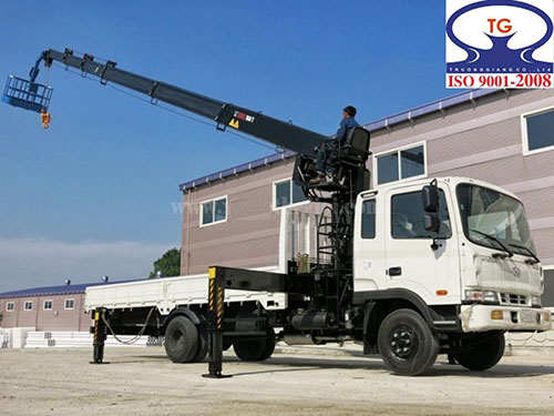Xe cẩu tự hành Hyundai 5 tấn