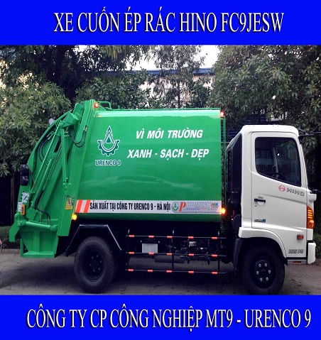 Xe cuốn ép rác