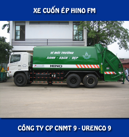Xe cuốn ép rác