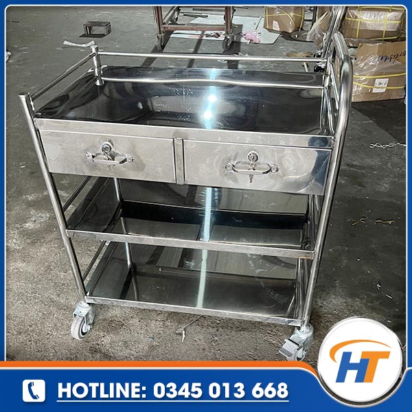 Xe đẩy cấp phát thuốc