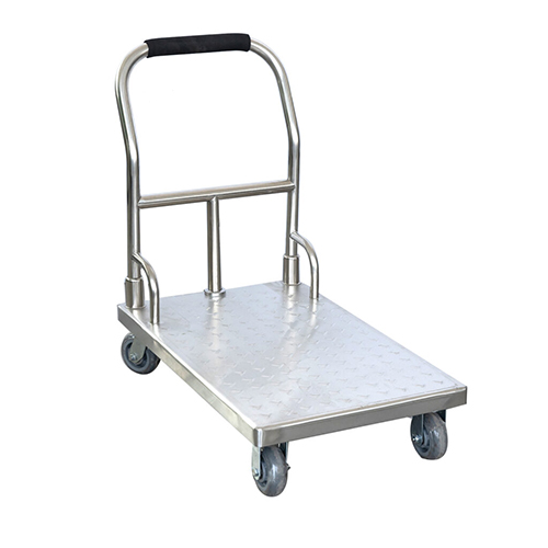 Xe đẩy hàng inox 4 bánh chịu tải 300kg