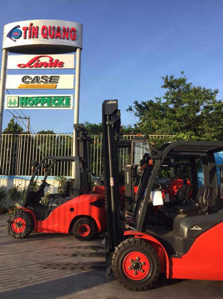 Xe nâng dầu LINDE