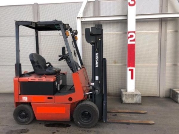 Xe nâng điện Nissan 1 tấn FP01 cũ