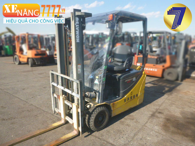 Xe nâng điện ngồi lái Komatsu