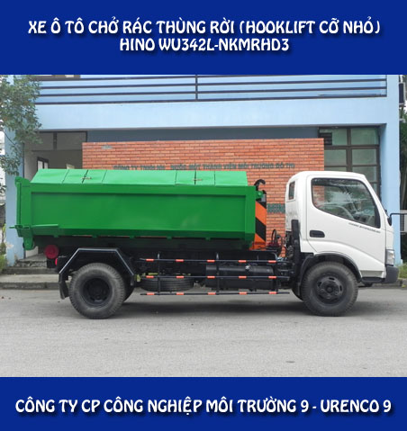 Xe chở rác thùng rời