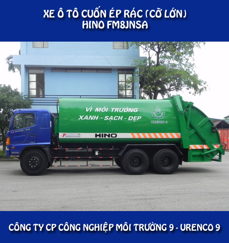 Xe cuốn ép rác