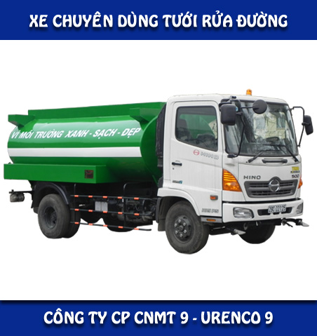 Xe tưới rửa đường