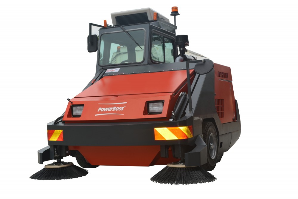 Xe quét rác hút bụi Powerboss Armadillo Sweeper 9X