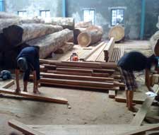 Gỗ xẻ thành khí