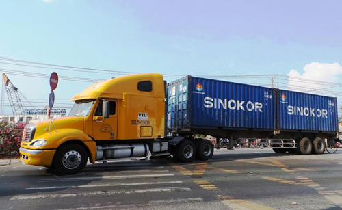 Vận tải xe container