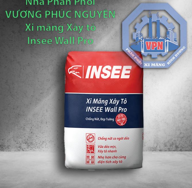 Xi măng Insee xây tô Wall Pro