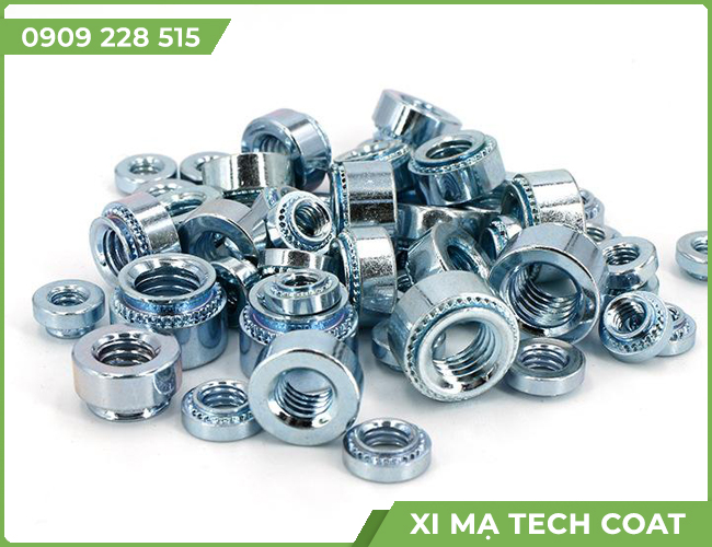 Xi mạ kẽm trắng xanh