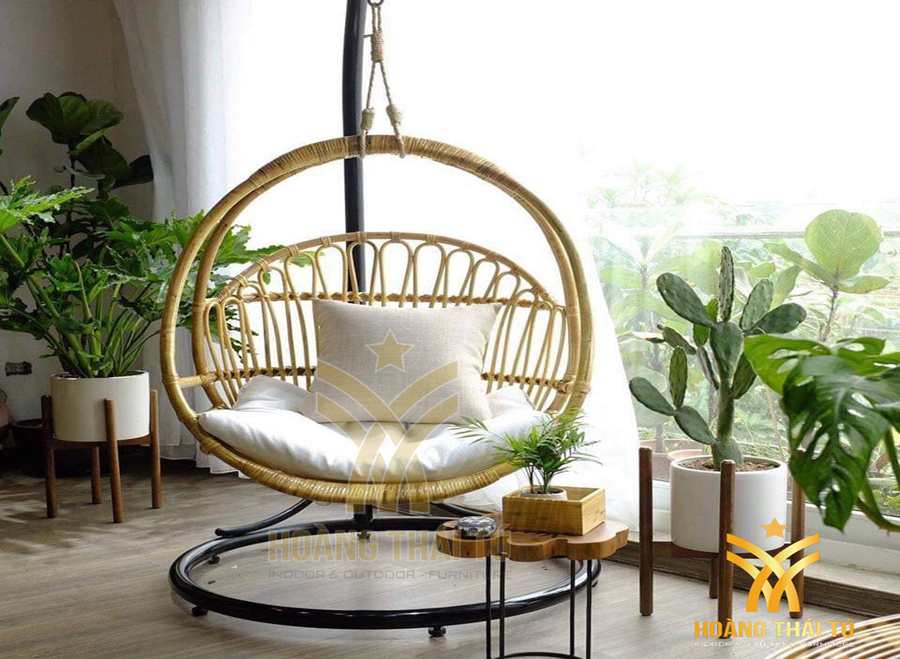 Xích đu mây tự nhiên HTT-M13A