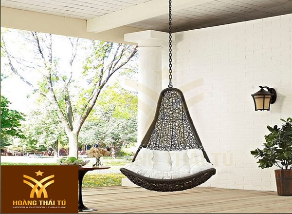 Xích đu nhựa giả mây HTT-SV4