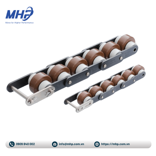 Xích gắn con lăn Free Low chain