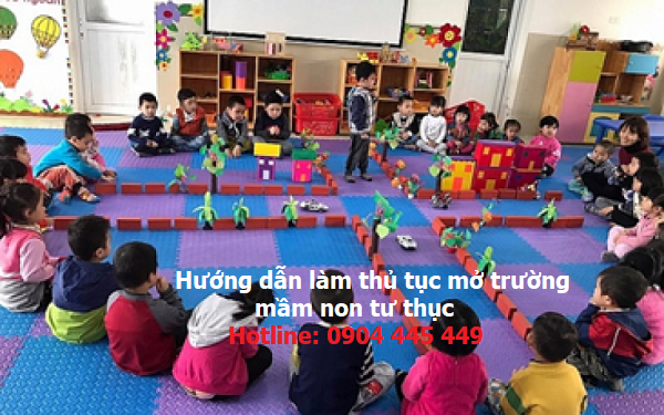 Xin giấy phép hoạt động chonhà trẻ