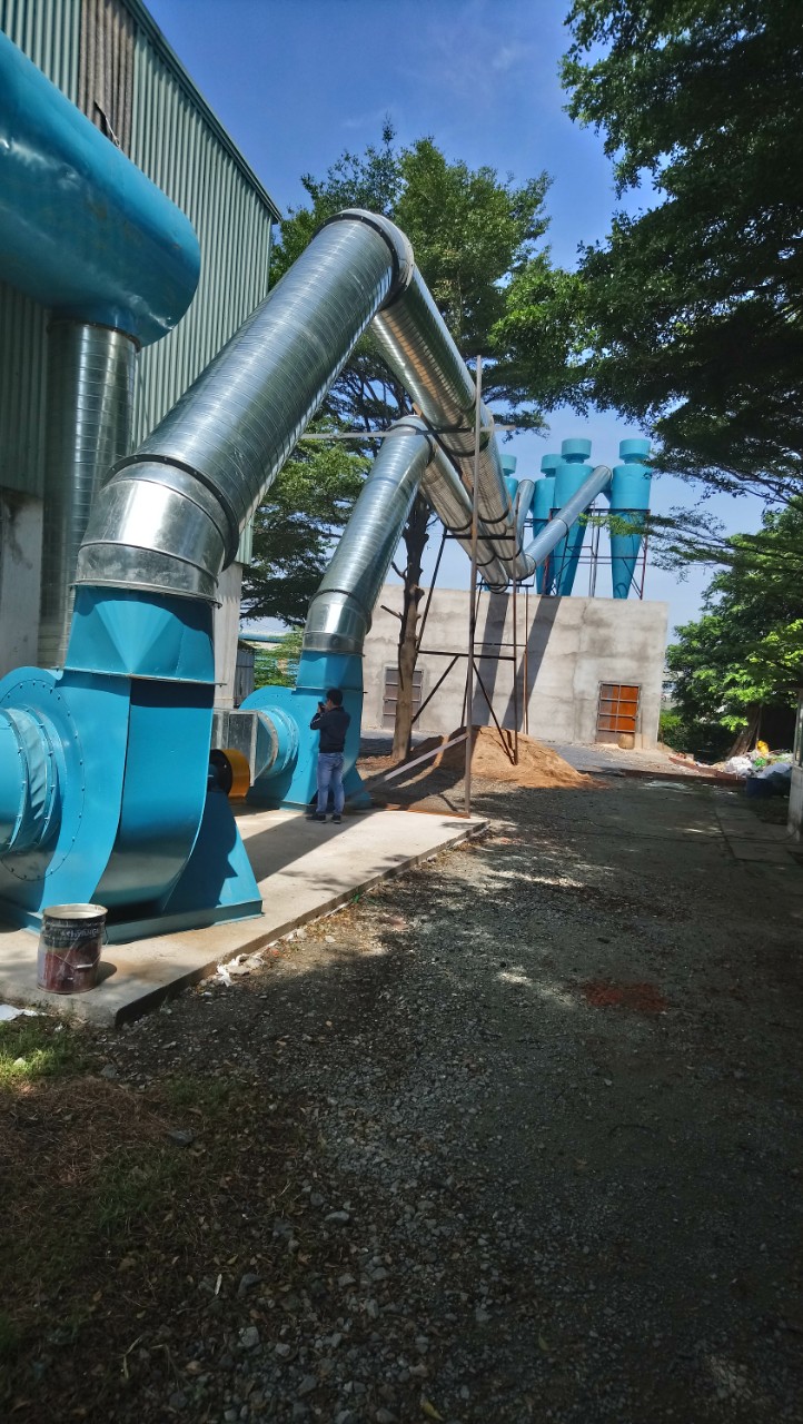 Hệ thống xử lý bụi cylone