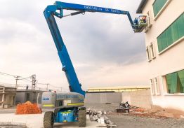 Xe nâng người gấp khúc 16m