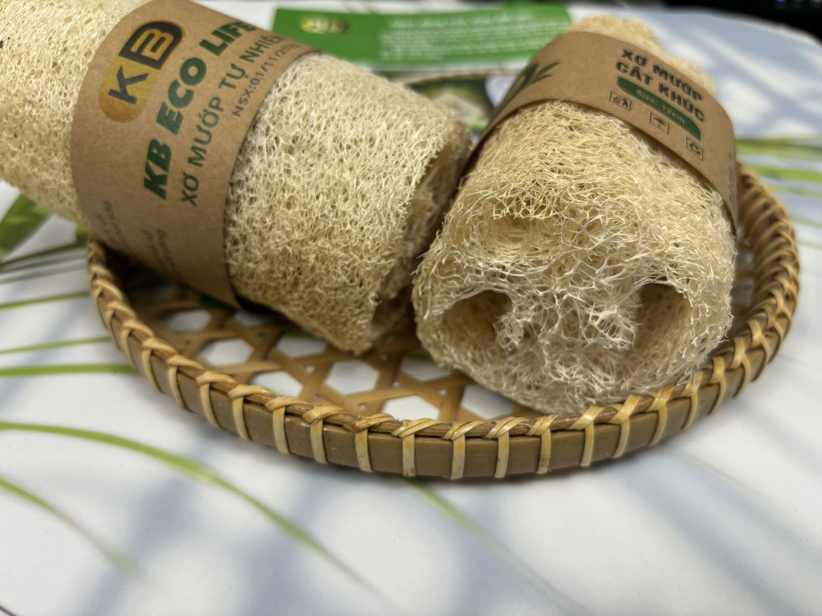 Xơ Mướp Cắt Khúc