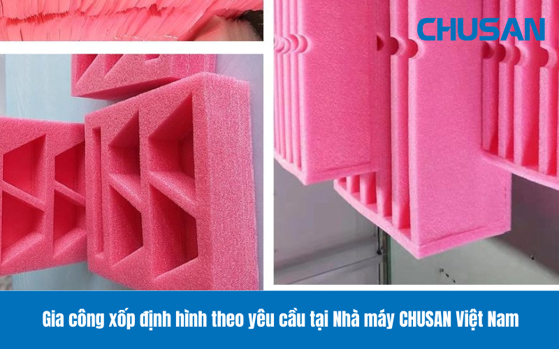 Khay xốp định hình PE Foam