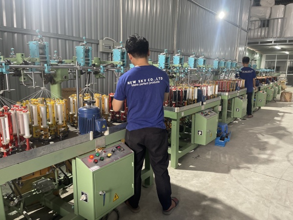 Xưởng sản xuất dây dệt