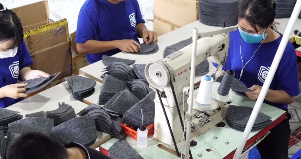 Xưởng sản xuất đệm vai