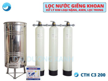 Thiết bị xử lý nước giếng khoan gia đình