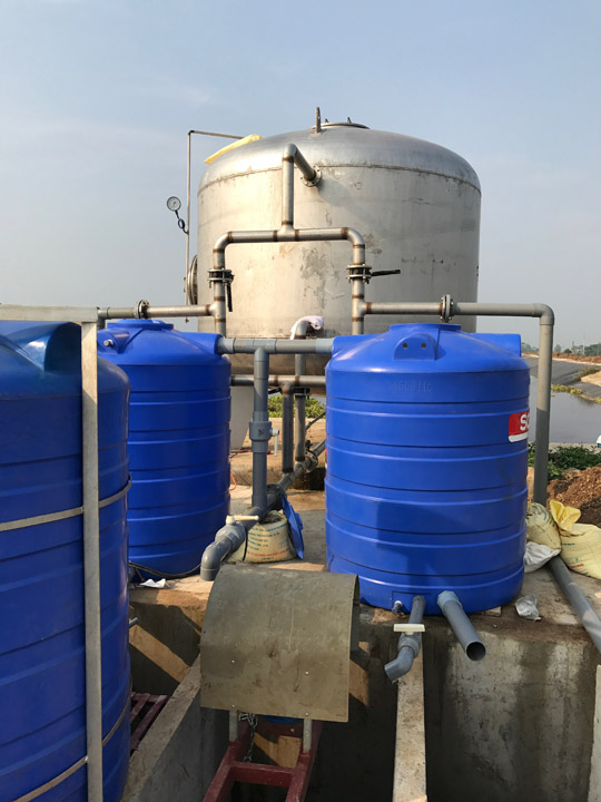 Xử lý nước bằng hạt lọc ion