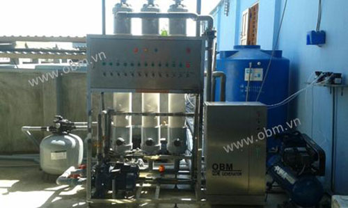 Xử lý nước nuôi thủy sản bằng Ozone
