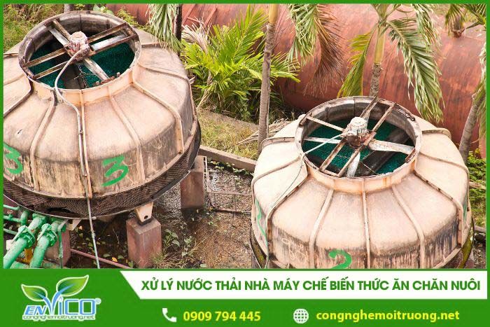 Xử lý nước thải nhà máy chế biến thức ăn chăn nuôi