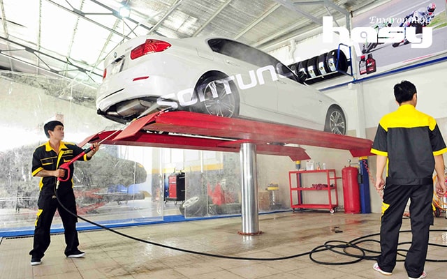 Xử lý nước thải rửa xe
