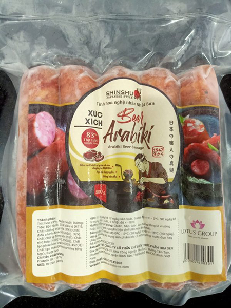 Xúc xích Arabiki 500gr