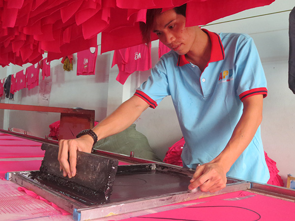 Xưởng in lụa