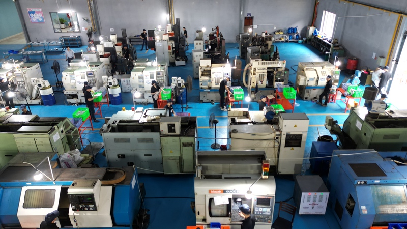Hình ảnh máy móc công ty Tiến Huy
